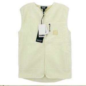 NWT Rains Women’s or man’s Fleece Vest Color Straw/Yellow - Size small